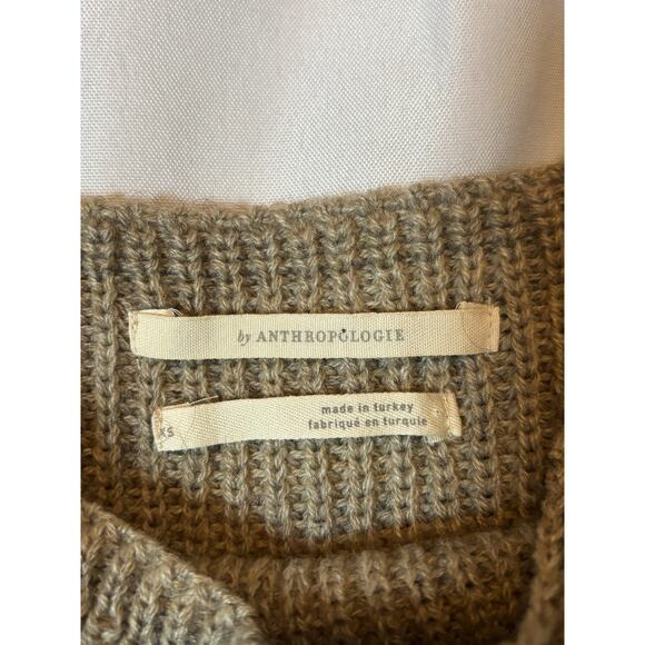 Anthropologie Knit Open Front Vest |Vest Cardigan  W- XS - Picture 3 of 7